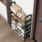 5-Tier Metal Shoe Rack Organizer – Space-Saving Shoe Storage for Closet and Entryway