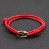 Pulsera de cadena de acero inoxidable ajustable: elegante y duradera para hombres y mujeres