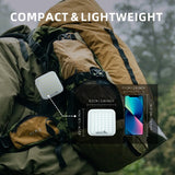 Luces de camping Warsun: impermeables, recargables y ultrabrillantes para aventuras al aire libre
