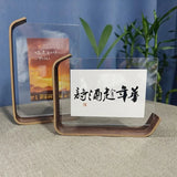 Minimalist Wooden Photo Frame – Modern Wall Art Display for Photos and Prints
