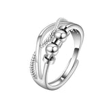 Trendy Geometric Spinner Ring for Women – Fashion Statement Cocktail Jewelry