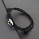 Pulsera de cadena de acero inoxidable ajustable: elegante y duradera para hombres y mujeres