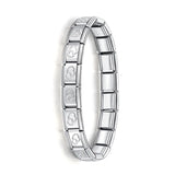 Stainless Steel Hologram Bracelet – Stylish & Durable Unisex Link Chain Jewelry