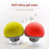 Mini Mushroom Bluetooth Speaker – Waterproof Portable Audio with Phone Stand Function