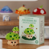 Mushroom & Vegetable Building Block Set – 6 Creative DIY Models for Kids
