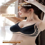 Wireless Push-Up Bra with Seamless Lift and Anti-Sagging Support