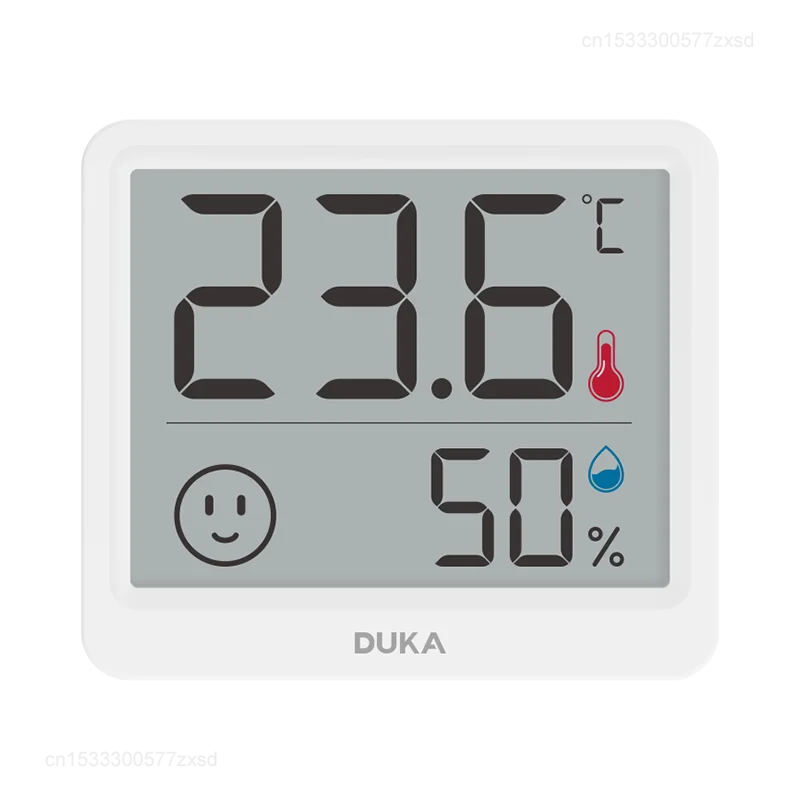 High Precision Digital Temperature and Humidity Meter - Vertical Thermometer for Home Use