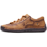 Men's Leather Snow Boots with Plush Lining – Warm, Comfortable, and Stylish Winter Footwear