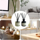 Aromatherapy Air Freshener with Essential Oil & Diffuser Sticks – 50ml Odor Eliminator