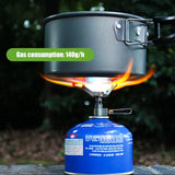 Ultralight Titanium Camping Stove – 26g Portable Gas Burner for Outdoor Adventures
