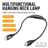 LED Neck Reading Light – Rechargeable, Adjustable Brightness, Hands-Free Book Light for Reading, Camping, and Night Running