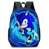 Official Sonic The Hedgehog Kids Backpack - Lightweight School Bag for Boys & Girls