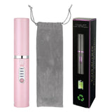 Cordless 2-in-1 Hair Curler and Straightener with Adjustable Heat & LED Display