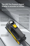 150PSI Portable Electric Tire Inflator with LED Light & Auto Shut-Off – 12V Car Air Compressor