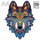 3D Wooden Animal Puzzle for Adults & Teens – Laser-Cut Brain Teaser Game