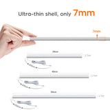 Hand Scan Switch Penetrable Wood Touch Sensor Dimmable LED Under Cabinet Light