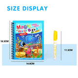 Magic Water Drawing Book for Kids – Reusable Montessori Sensory Toy