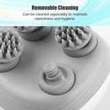 Portable Electric Scalp Massager for Stress Relief & Hair Care