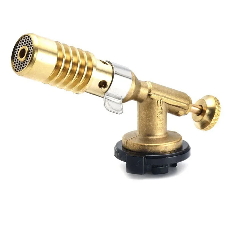 Portable Butane Gas Torch – Adjustable Flame Outdoor Cooking & Welding Tool