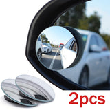 Espejo retrovisor HD ajustable de 360° para puntos ciegos: gran angular y asistencia para estacionar