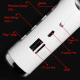 Giant Earphone-Shaped Bluetooth Speaker – Portable Wireless Soundbar with 5 Playback Modes
