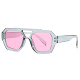 Irregular Square Sunglasses – Trendy Retro Fashion Shades for Women