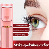 Electric Heated Eyelash Curler for Long-Lasting Curls