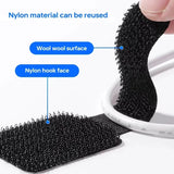 Bridas organizadoras de cables desmontables, correas de nailon reutilizables para la gestión de cables de ratón, auriculares y cables