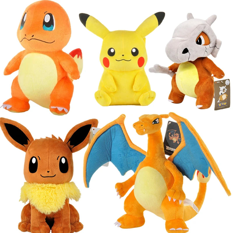 Pokemon Plush Toy – Soft Stuffed Dinosaur & Character Dolls for Kids and Collectors