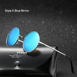 Retro Round Polarized Sunglasses – Timeless Style & UV Protection