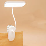 360° Adjustable USB Rechargeable Desk Lamp - 3-Level Dimmable LED Clip Light