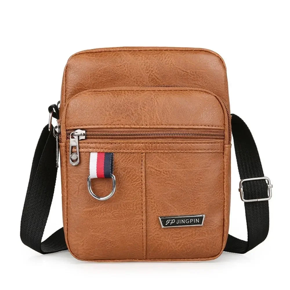 Stylish PU Leather Saddle Shoulder Bag for Women – Casual Messenger Crossbody Tote