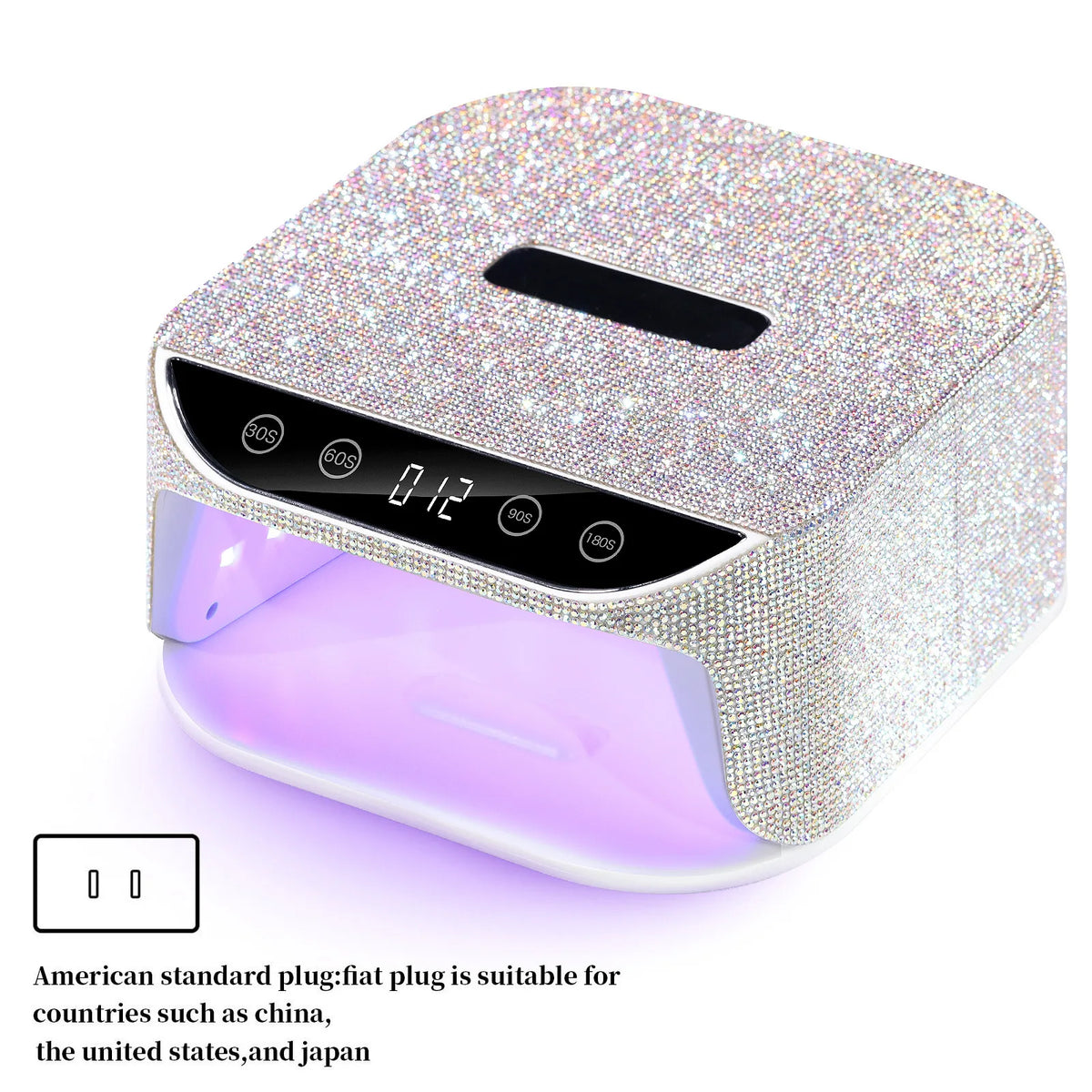 Cordless Rechargeable UV LED Nail Lamp with 36 Beads for Gel Polish Drying