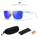 KDEAM Polarized Sunglasses – Trendy UV400 Square Frame Eyewear for Men & Women