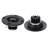 52mm 30W Silk Dome Tweeter Speakers – 6 Ohm High-Frequency Audio with Aluminum Radiator (2-Pack)