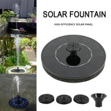 Bomba de fuente flotante alimentada por energía solar: fuente de agua ecológica para jardines y estanques