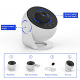 Galaxy Projector Night Light - 360° Rotating Starry Sky & Planetarium for Kids & Adults