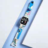 Stitch & Hello Kitty Kids Digital Watch - Cute Anime Children's Timepiece