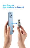 360° Magnetic Phone Ring Holder – Foldable Kickstand with Strong Grip