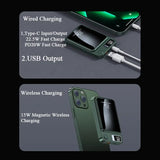 100000mAh Magnetic Wireless Power Bank – 22.5W Super Fast Charging for iPhone, Samsung & More