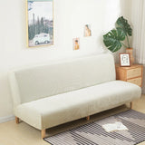Stretch Armless Sofa Bed Slipcover - Elastic Futon Couch Protector
