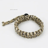 Adjustable Paracord Survival Bracelet – 550lb Emergency Rope for Camping & Hiking