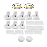 Invisible Magnetic Cabinet Locks — Childproof Safety Locks for Cabinets, Drawers, and Cupboards