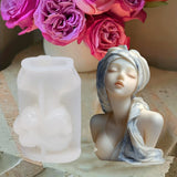 Princess Girl Silicone Candle Mold – Cute Aromatherapy Mold for Candles, Resin, Clay & Gypsum Crafts