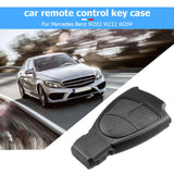 Car Remote Key Shell – 3-Button Replacement Case for Mercedes Benz W203 W211 W204