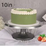 Aluminum Alloy Cake Turntable Rotating Decorating Stand for Perfect Cake Designs