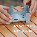 Mini Portable Solid Alcohol Stove for Outdoor Cooking