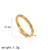 Minimalist 18K Gold Plated Stainless Steel Knuckle Ring – Tarnish-Free & Waterproof
