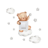 Cute Animal Wall Stickers – Removable PVC Decals for Kids' Rooms, Nursery & Home Decor