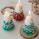 Christmas Tree Scented Candle – Festive Soy Wax Aromatherapy Candle for Holiday Décor & Gifts